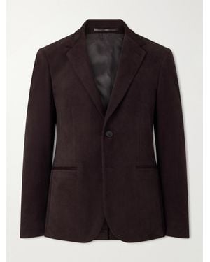 MR P. Cotton-Blend Twill Suit Jacket - Black