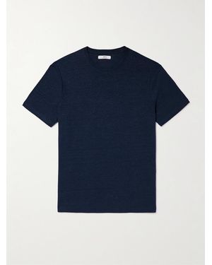 MR P. Linen T-Shirt - Blue