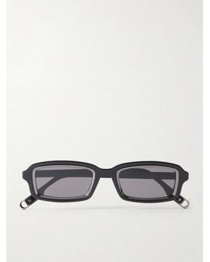 Dior DiorSymbol S2I Rectangular-Frame Acetate Sunglasses - Schwarz
