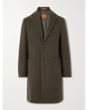 Barena Baron Wool-Blend Coat - Green
