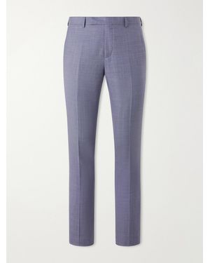 Paul Smith Straight-leg Wool Suit Pants - Blue