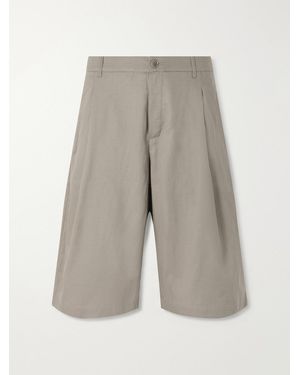 A Kind Of Guise Juno Straight-leg Pleated Lyocell - Natural