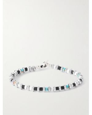 Mikia Sterling Multi-Stone Beaded Bracelet - Natural