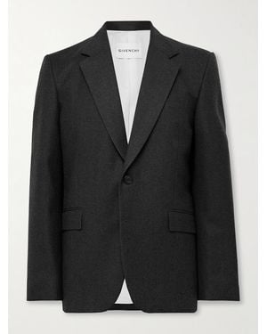 Givenchy Wool-Twill Blazer - Black