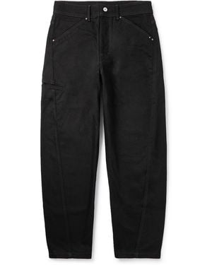 Lemaire Twisted Tapered Jeans - Black
