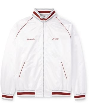 Givenchy Logo Bomber Jacket - White