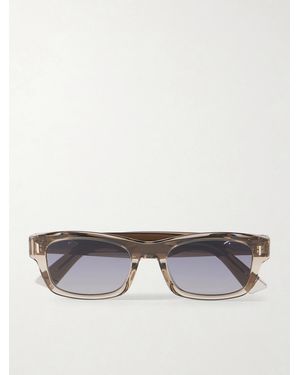 Dior Diortailoring S3I Square-Frame Acetate Sunglasses - Brown