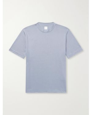 Eleventy Cotton-Jersey T-Shirt - Blue