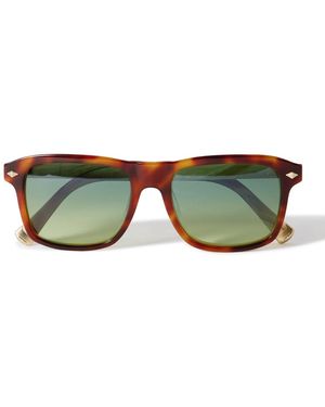 Brunello Cucinelli Square-frame Tortoiseshell Acetate Sunglasses - Green