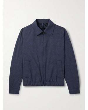 Incotex Bomber - Blu