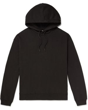 NN07 David Organic Cotton-jersey Hoodie - Black