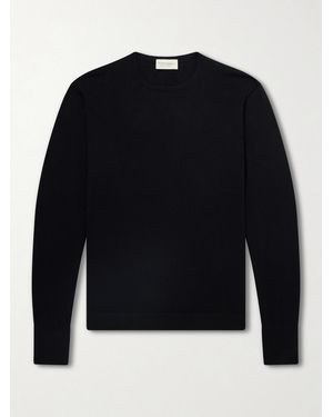 Officine Generale Nina Merino Wool Jumper - Blue