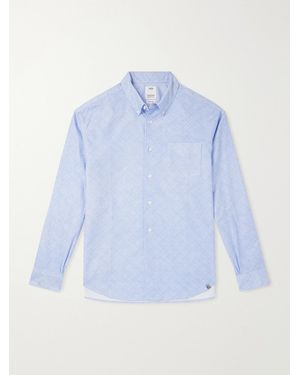 Visvim Beiler Checked Cotton Oxford Shirt - Blue