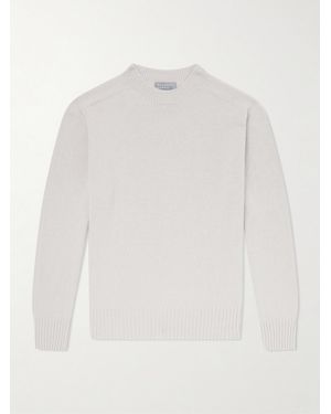 Margaret Howell Merino Wool Jumper - White
