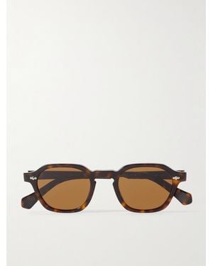Mr. Leight Rell Round-frame Tortoiseshell Acetate Sunglasses - Natural