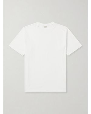 Dries Van Noten Cotton-Jersey T-Shirt - White
