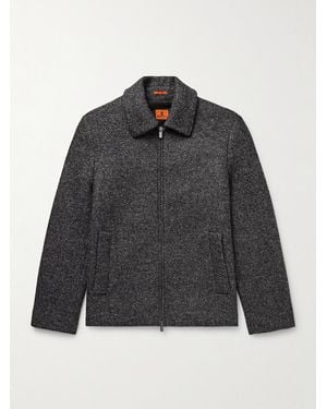 Barena Slim-Fit Virgin Wool-Blend Blouson Jacket - Grey