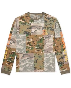 GALLERY DEPT. Camouflage-print Cotton-jersey T-shirt - White