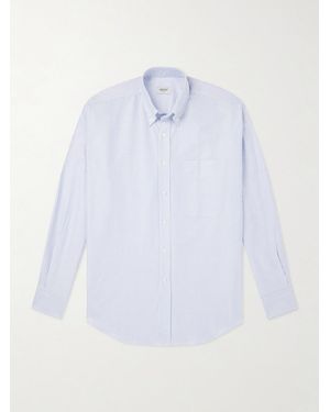 Ghiaia Cotton Oxford Shirt - White