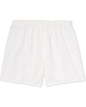 CDLP Tencel Lyocell-Poplin Boxer Shorts - White