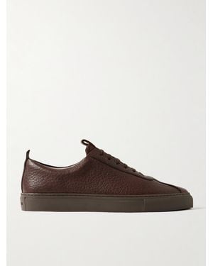 Grenson Trainer 1 Full-Grain Leather Trainers - Brown