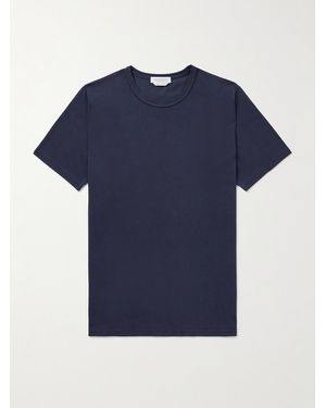 Gabriela Hearst Bandeira Cotton-Jersey T-Shirt - Blue
