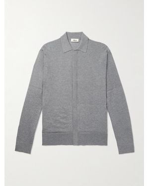 Altea Wool Shirt - Grey
