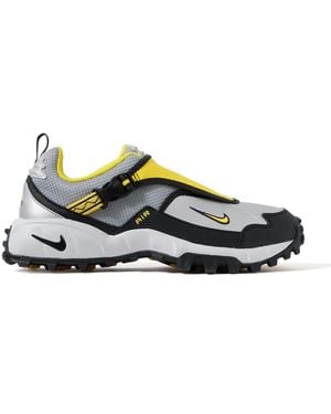 Nike Acg Phassad Mesh And Rubber Sneakers - Metallic