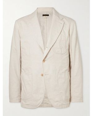 RRL Saunders Unstructured Cotton And Linen-Blend Suit Jacket - Natural