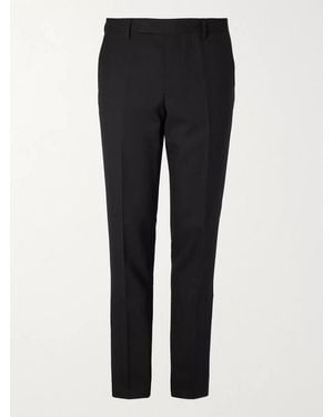 Paul Smith Soho Slim-Fit Wool Suit Trousers - Black