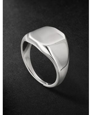 MAOR Siegelring aus Sterlingsilber - Schwarz