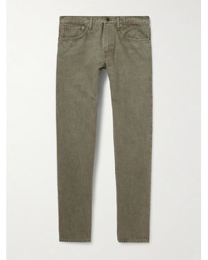 RRL Slim-Fit Jeans - Green
