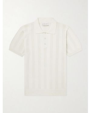 Frescobol Carioca Vidal Cotton Polo Shirt - White