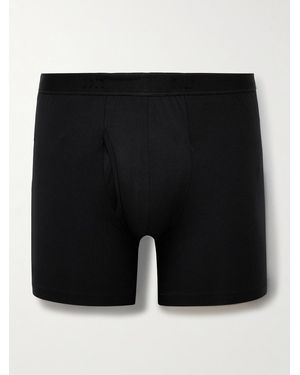 Derek Rose Alex 1 Stretch-Micro Modal Boxer Briefs - Nero