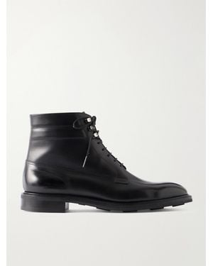 John Lobb Alder Leather Boots - Black