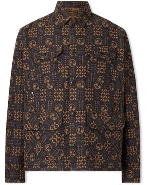 RRL Ruddick Cotton-Jacquard Jacket - Brown