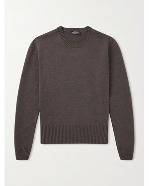 J. Mueser Merino Wool Jumper - Grey