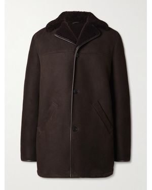 MR P. Shearling Coat - Black