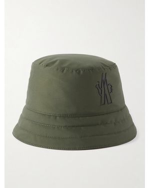Moncler Logo-Embellished Gore-Tex Bucket Hat - Green