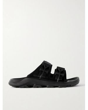 Birkenstock Maharishi Mogami Terra Tech Suede Sandals - Black