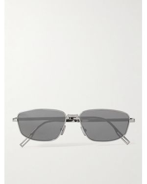 Dior Dior90 S1U Rectangular-Frame-Tone Sunglasses - Grey