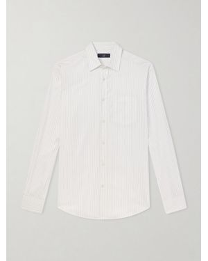 dunhill Striped Cotton Shirt - White