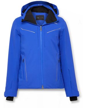 Kjus Formula Padded Hooded Ski Jacket - Blue