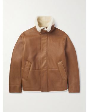 Loro Piana Augusto Shearling Jacket - Brown