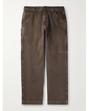 CHERRY LA Pantaloni A Gamba Larga - Marrone