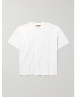 Remi Relief Belts Printed Cotton-Jersey T-Shirt - White