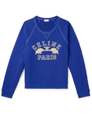 Celine Limited Edition Printed Sweatshirt in Gray for Men | Lyst
