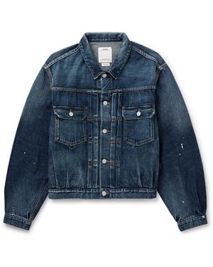 Visvim Social Sculpture Selvedge Denim Jacket - Blue