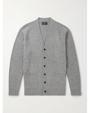 Beams Plus Wool-blend Cardigan - Grey
