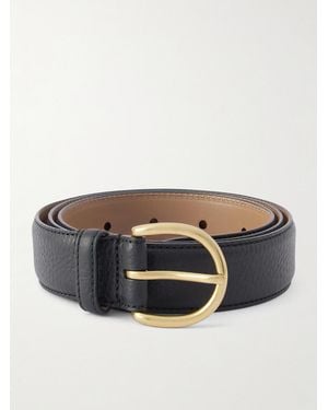 Morjas 3Cm Leather Belt - Black